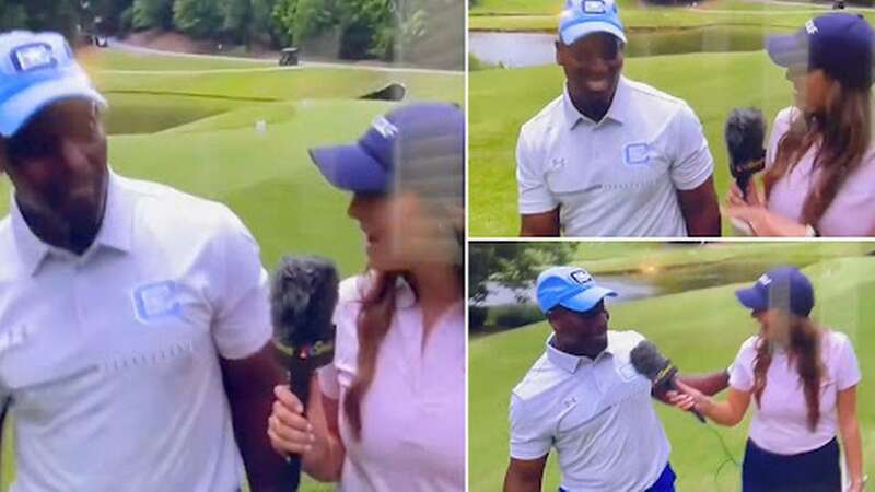 Everette Sands even apologized after he was mistaken for Vince Young by Golf Channel reporter Lauren Withrow