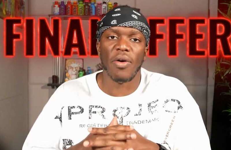 KSI revealed what weight he would be willing to fight Paul at