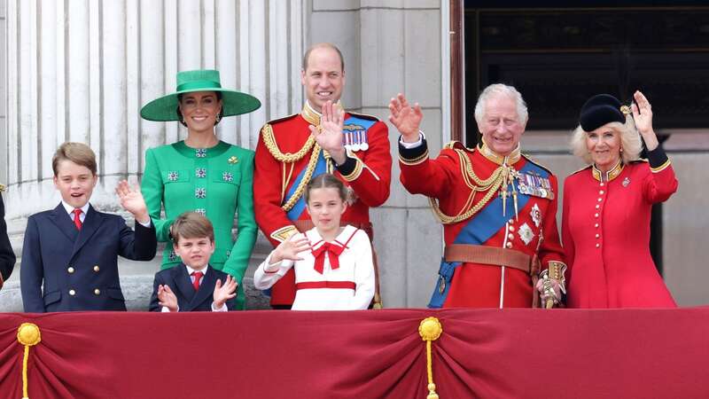 Trooping the Colour is the King