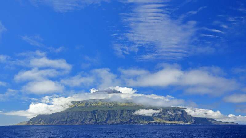 This bar sits on the most remote inhabited island in the world - yet is still technically in the UK (Image: Getty Images)