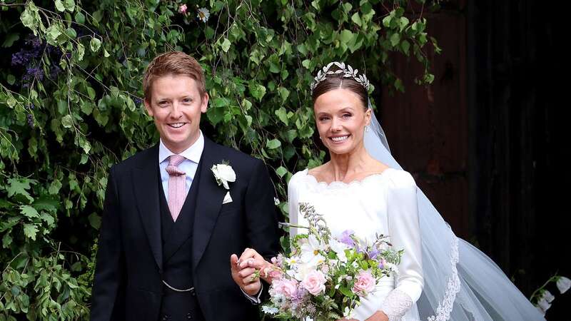 The Duke and Duchess of Westminster, Hugh Grosvenor and Olivia Henson (Image: Getty Images)