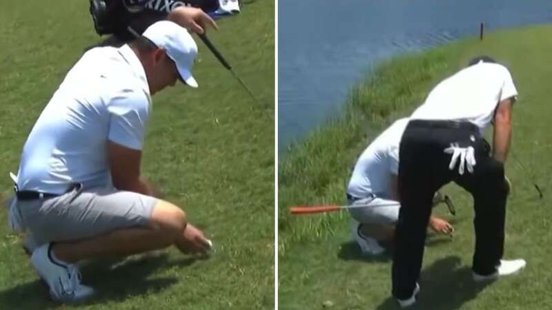 Brooks Koepka took a drop at LIV Houston (Image: LIV Golf)