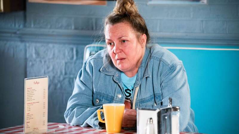 Lorraine Stanley left EastEnders after six years of playing Karen Taylor (Image: BBC/Kieron McCarron/Jack Barnes)