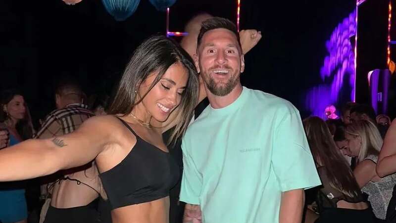 Lionel Messi and Antonela Roccuzzo don