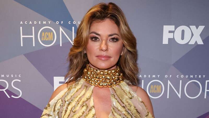 Shania Twain had a funny concert blunder last Sunday that involves a mic and prop mix-up (Image: Getty)