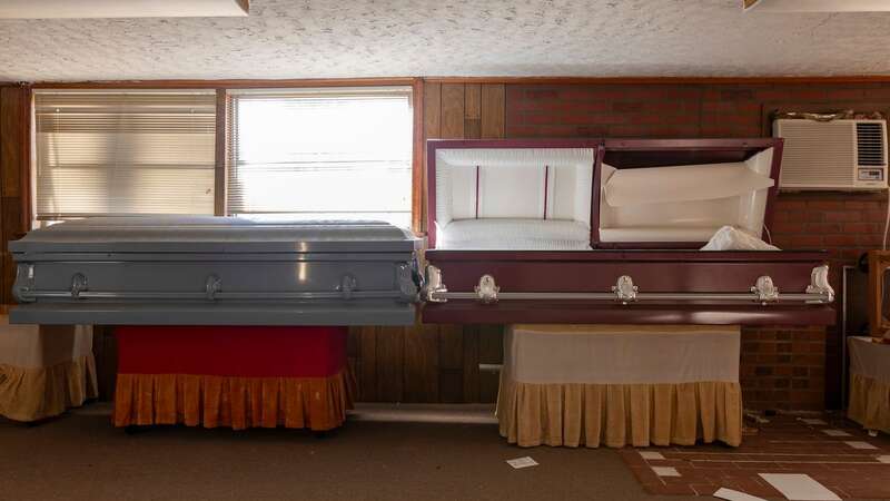 Images from inside a disgraced funeral home show what it was like before it was abandoned (Image: mediadrumimages/Leland Kent)