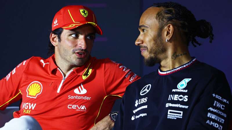 Lewis Hamilton will take Carlos Sainz