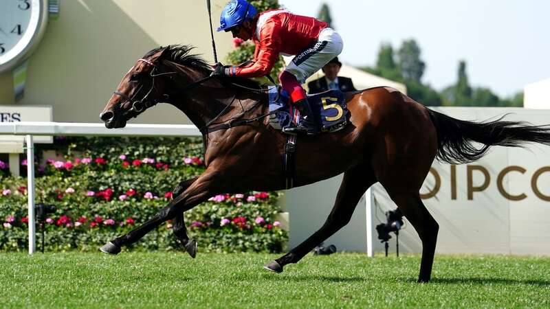 Inspiral ridden by Frankie Dettori on their way to winning the Coronation Stakes in 2022 (Image: PA)