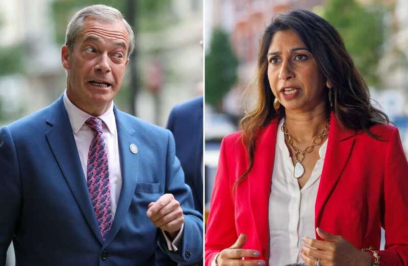 She has said that she would welcome Farage into the Conservative party