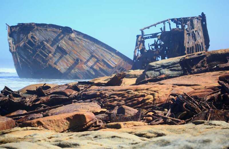 Watch the breathtaking video to see the endless sand dunes filled with tragic shipwrecks and skeletons