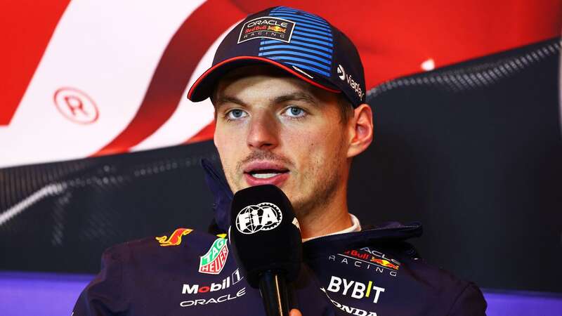 Max Verstappen was asked about team-mate Sergio Perez