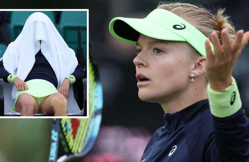 The tennis star also accused the official of "threatening" her