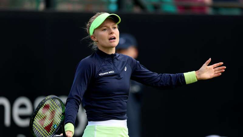 Harriet Dart was left fuming after her defeat to Katie Boulter