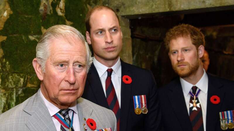 The royal trio in 2017 - years before their split (Image: Getty Images)