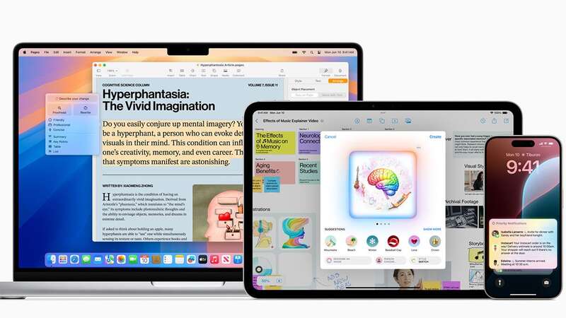 Apple Intelligence (Image: APPLE)