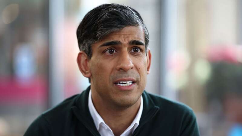 Rishi Sunak is less keen to talk about his own record with tax promises (Image: Getty Images)