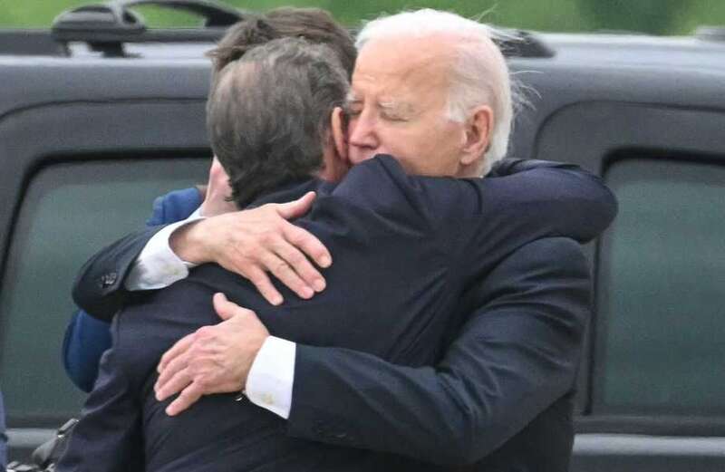 President Biden declined to address his son