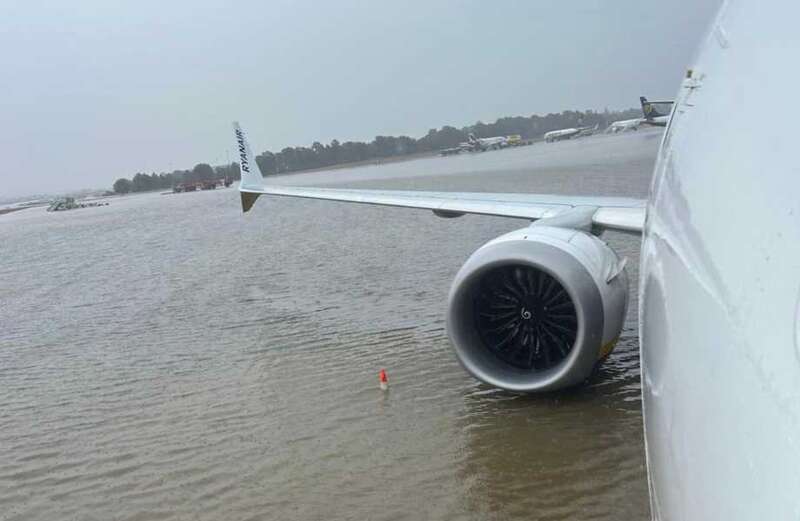 Floods have hit a number of British holiday hotspots in Costa Blanca