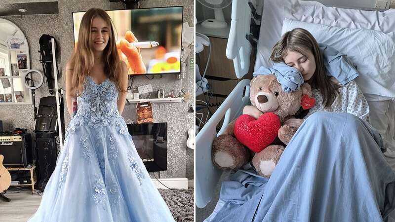 Kyla Blight was rushed into surgery after part of her lung collapsed (Image: Kennedy News & Media)