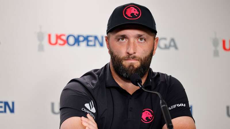 Jon Rahm admits he is concerned by his foot injury heading into the US Open (Image: Alex Slitz/Getty Images)