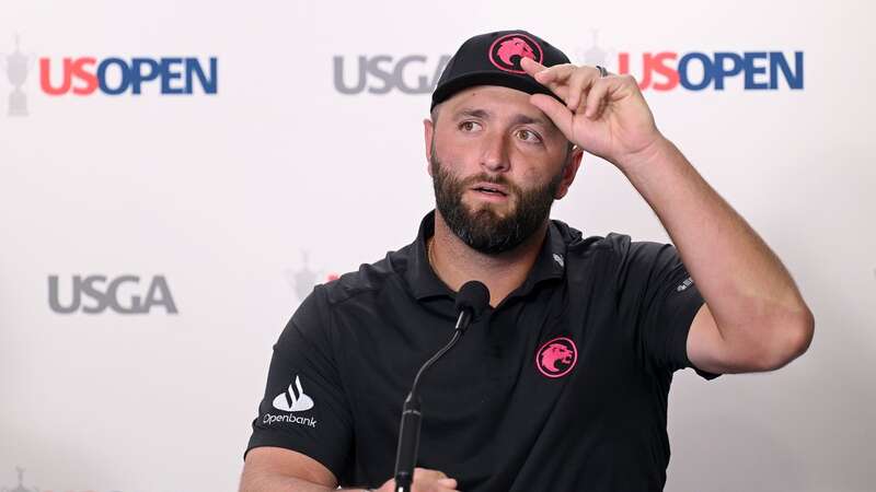 Jon Rahm suffered the foot injury at the LIV Golf event in Houston last week (Image: Getty Images)