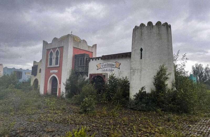 The video above shows the derelict site almost a decade after it shut