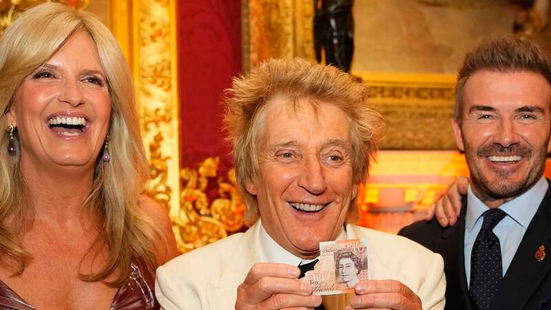 Sir Rod Stewart jests about David Beckham