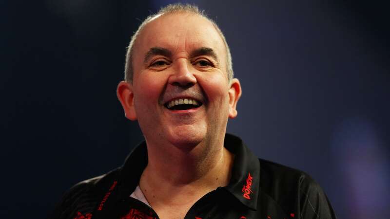 Phil Taylor has spoken about a possible match with Luke Luke Littler (Image: Getty Images)