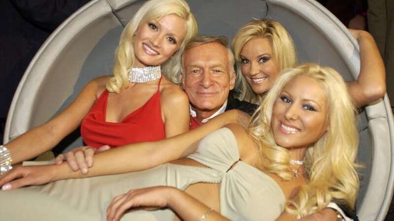 Hefner always kept a retinue of young blonde 