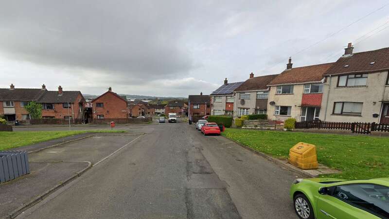 Queens Avenue in Newtownabbey, where a man was attacked