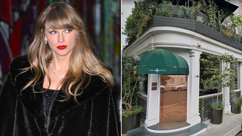 Taylor Swift swapped the countryside for the city of London on Tuesday (Image: Google Maps)