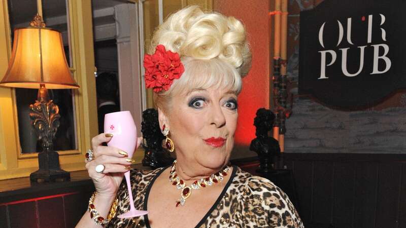 Julie Goodyear played the legendary character Bet Lynch in the ITV soap (Image: WireImage)