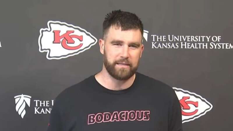 Travis Kelce has batted off questions about retirement (Image: Kansas City Chiefs)