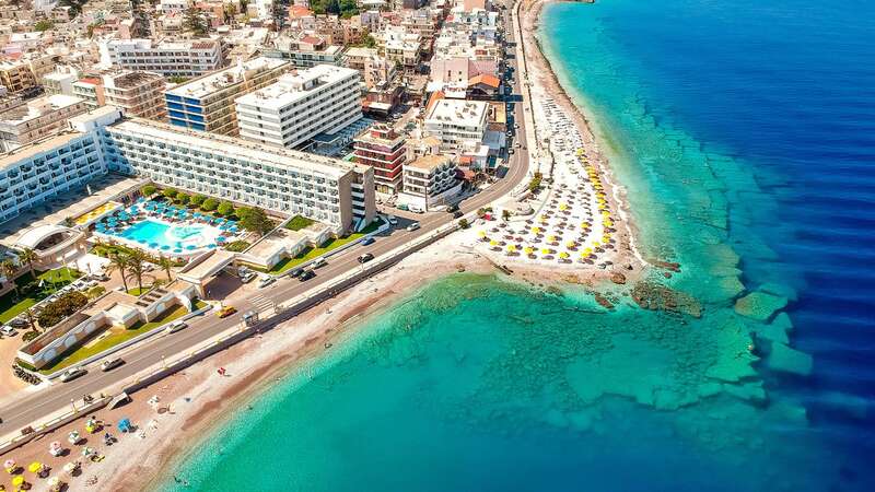 Holiday hotspot Rhodes was hit by a earthquake measuring 4.8 on Wednesday night (Image: Getty Images)