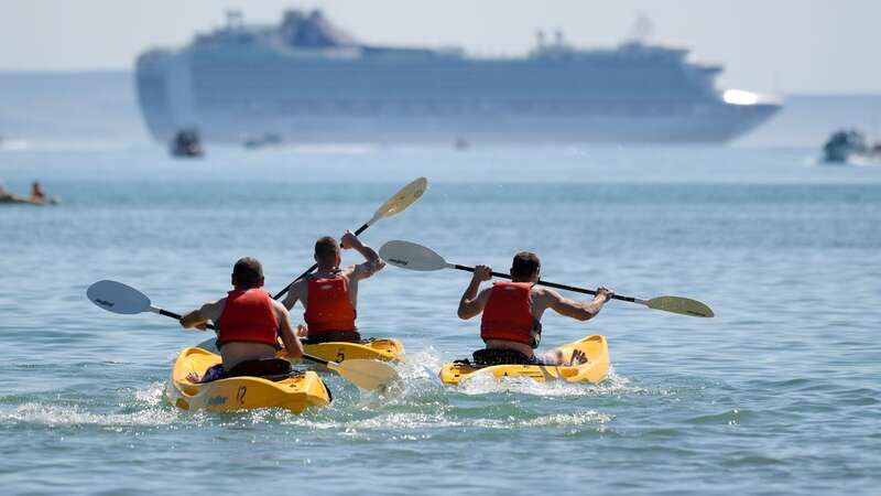 People kayaking in Weymouth, Dorset (Image: Getty Images)