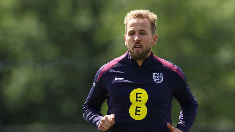 England captain Harry Kane prepares for the start of Euro 2024