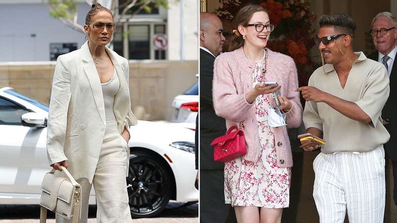 Jennifer Lopez looked every bit the doting stepmum on Thursday (Image: @BlackBelts / BACKGRID)