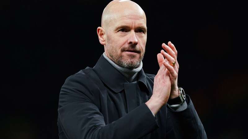 Erik ten Hag will remain at Manchester United following an internal review (Image: PA)