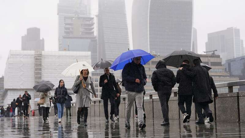 Rainfall is expected to descend later this month (Image: PA)