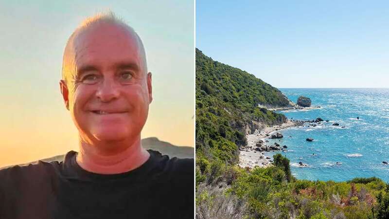 Eric Calibet, a 59-year-old tourist from the US, vanished on Tuesday after he went out on a solo hike on the Greek island of Amorgos