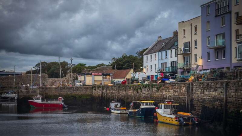 The harbour at St Andrew