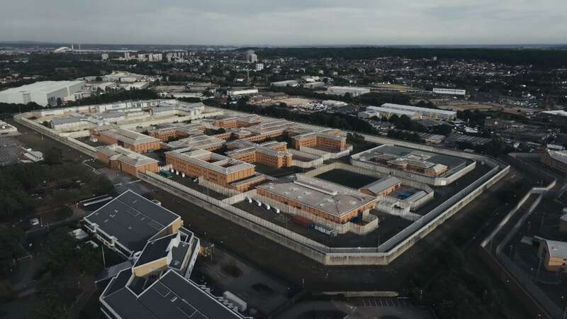 An ariel view of HMP Belmarsh (Image: CHANNEL 5)