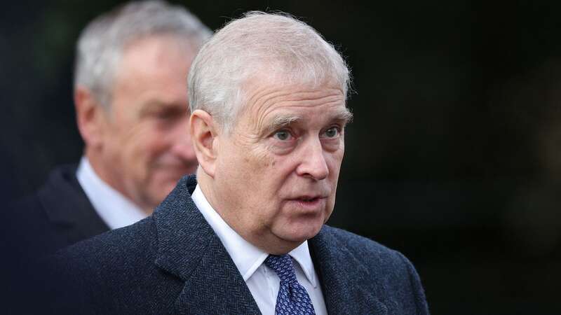 Prince Andrew, who was not at Trooping the Colour today (Image: AFP via Getty Images)