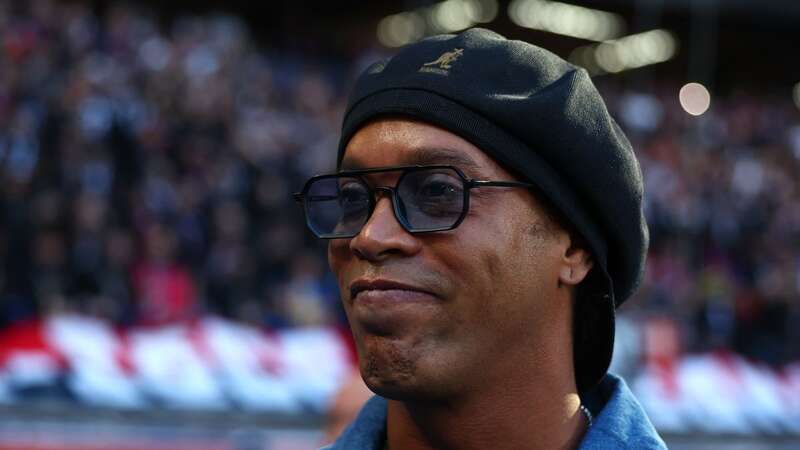 Ronaldinho is frequently seen at Brazil games - but won