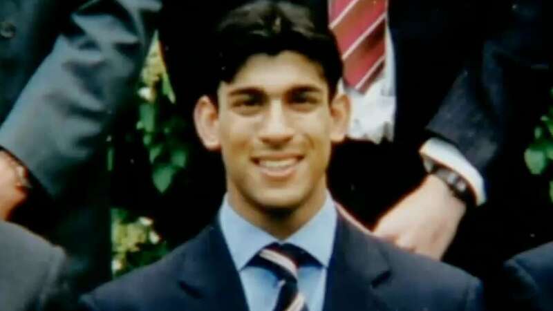 Rishi Sunak during his Winchester College days (Image: BBC)