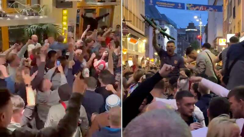 Boozy England fans drink in Euro 2024 atmosphere ahead of first game vs Serbia