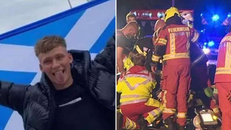 Gary Ellis, 23, and four pals travelled to Germany for the Euros 2024 when they were involved in a head-on collision