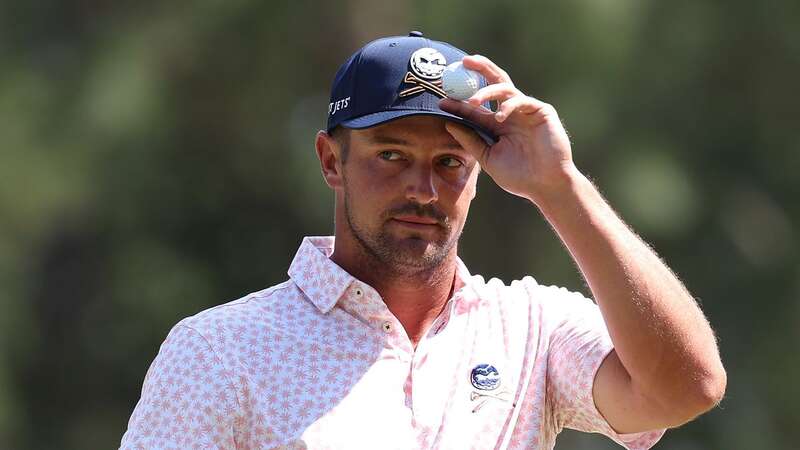 Bryson DeChambeau leads the field by three heading into the final round (Image: Getty Images)