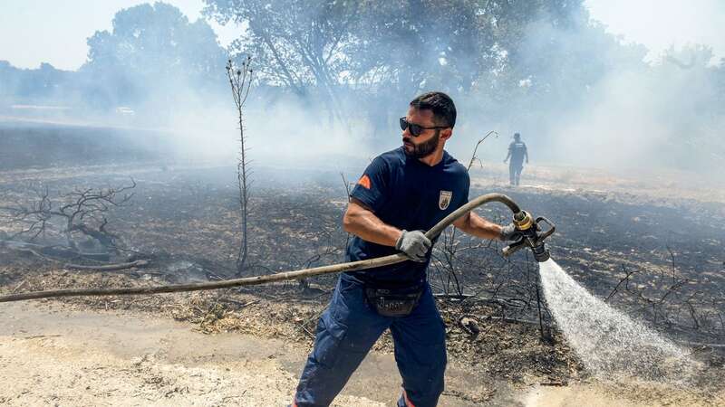 Cyprus has recorded dangerously high temperatures (Image: AFP via Getty Images)