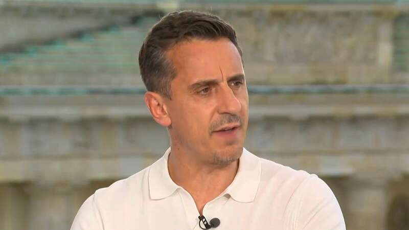 Gary Neville gave his thoughts on Manchester United while working as a pundit for ITV (Image: ITV)